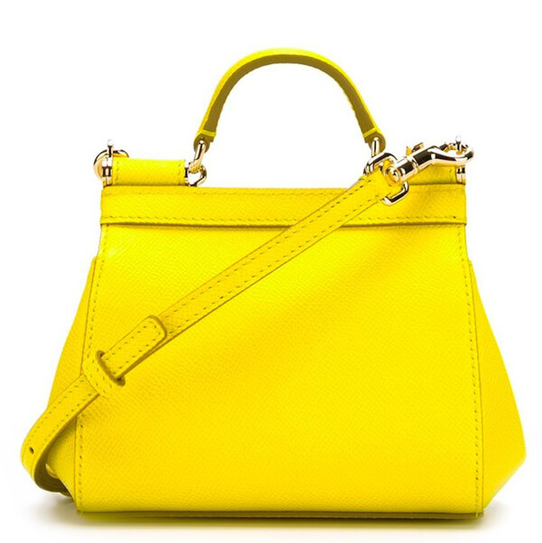 DOLCE & GABBANA ドルチェ&ガッバーナ コピー 17SS DG173 MICRO‘SICILY’BAG IN DAUPHINE PRINT LEATHER